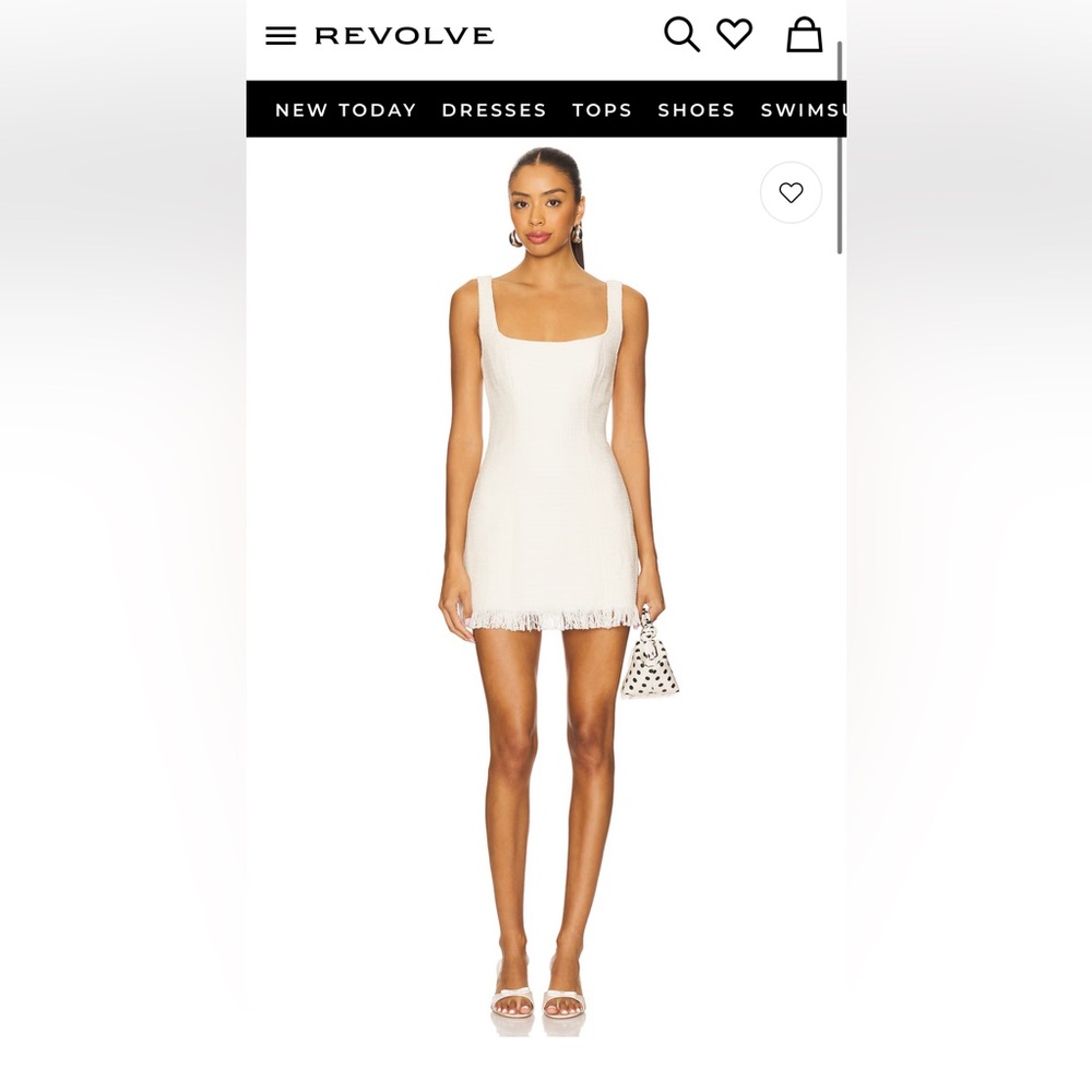 Lovers& Friens Greta Tweed Mini Dress